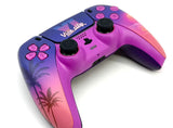 Vice City Sunset Custom Shell Kit for PS5 Controller