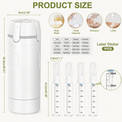 Phiuby 4 in 1 Portable Dispenser