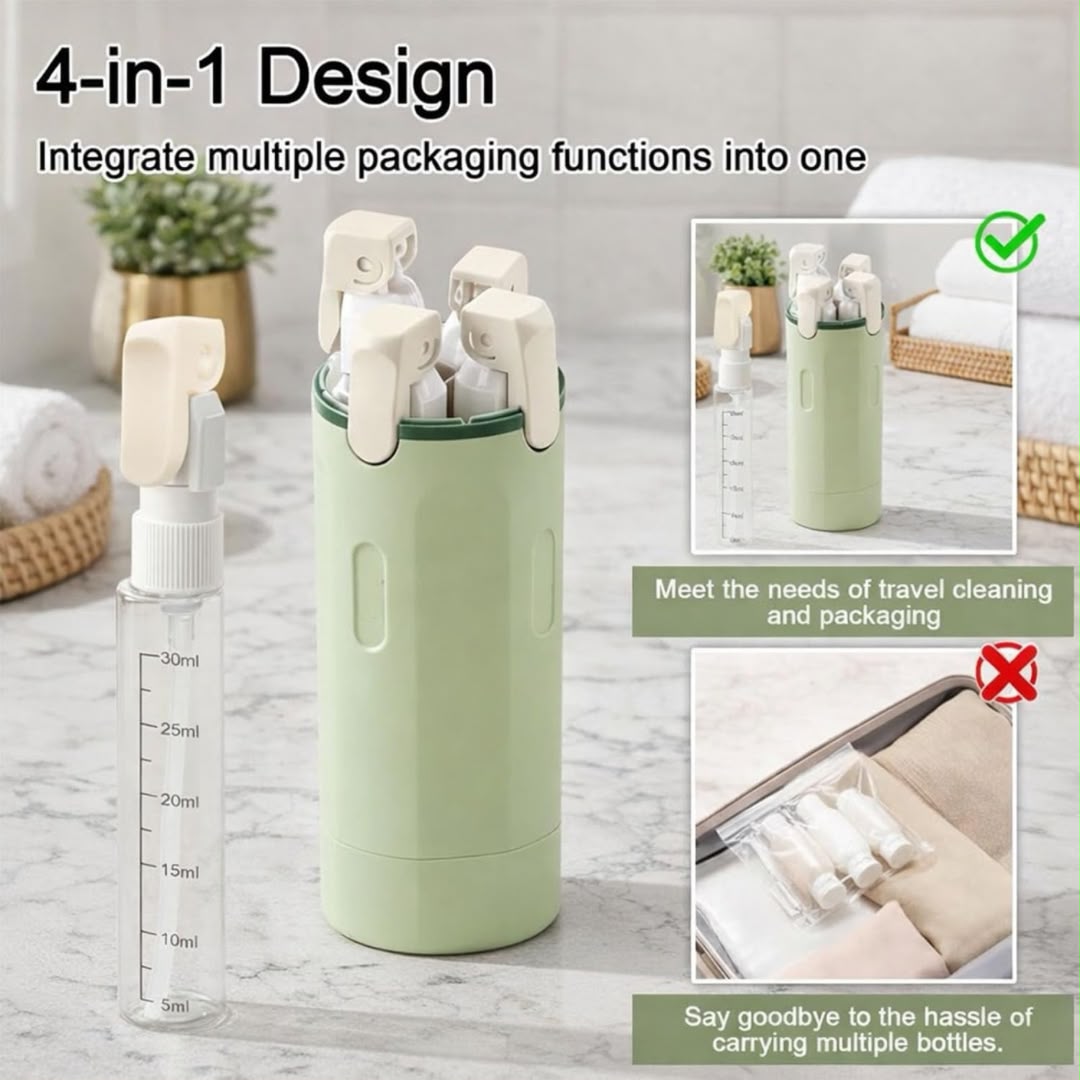 Phiuby 4 in 1 Portable Dispenser